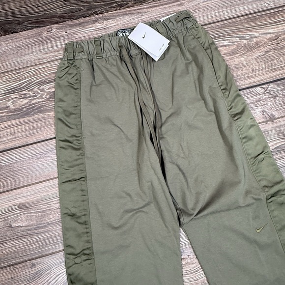 Nike Devin Booker Dri-Fit Tear Away Pants Olive Mens Size Medium HJ3899 222 New - Picture 2 of 12